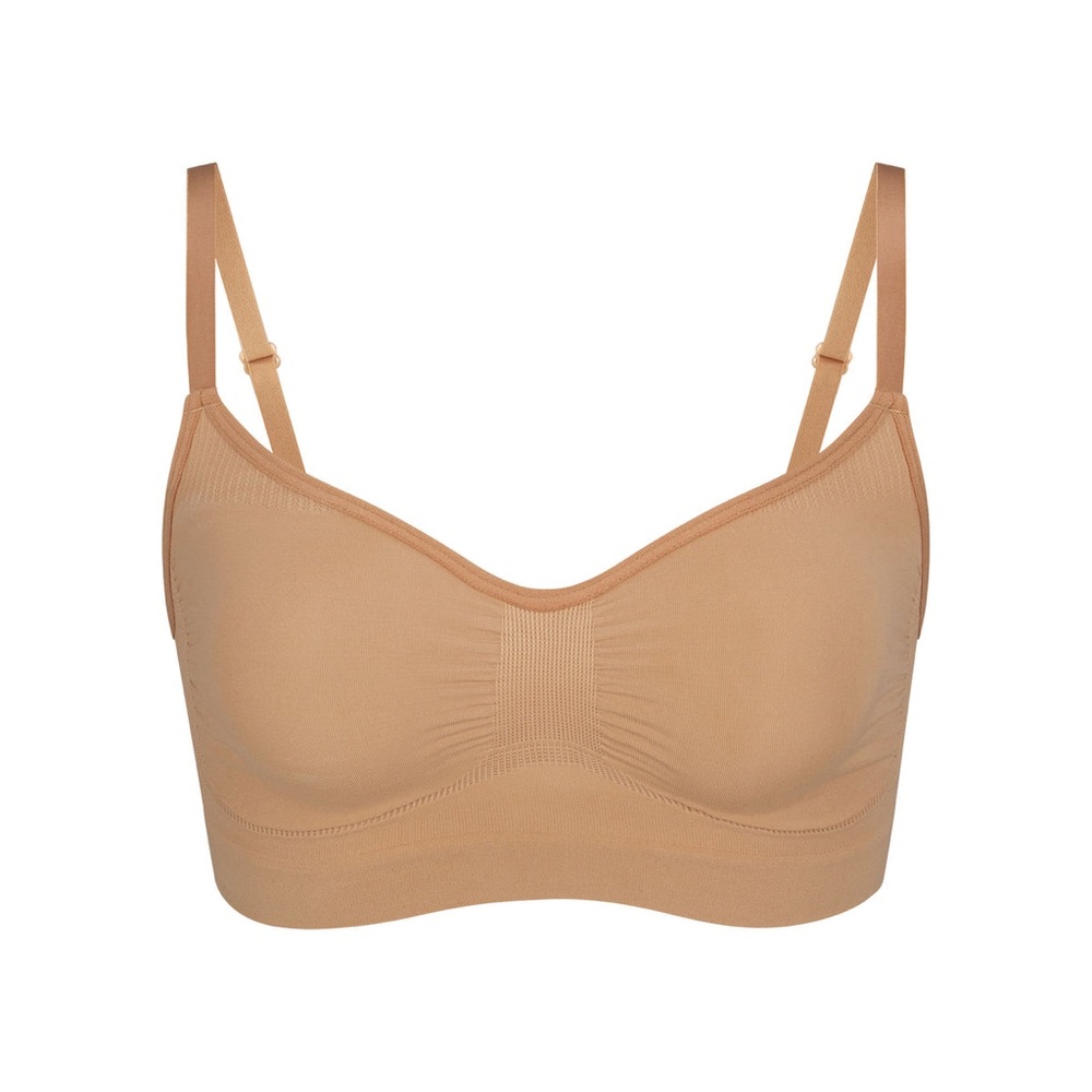 SKIMS SEAMLESS SCULPT BRALETTE in Ochre Size XXS/XS NEW